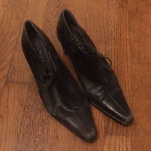 Vintage black booties